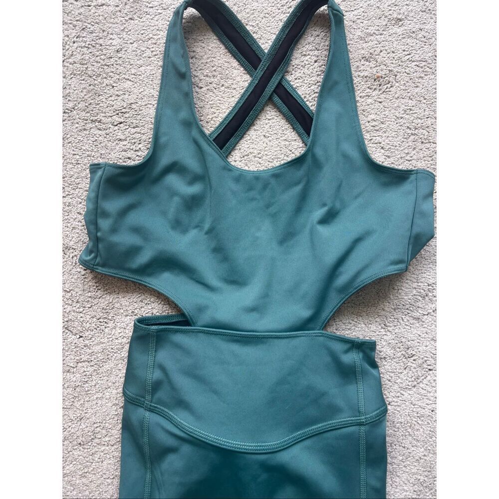 Free People Movement Back It Up One-piece Jumpsuit Sculpting XS Yoga Bodysuit Pa - Picture 3 of 9